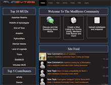 Tablet Screenshot of mudbytes.net